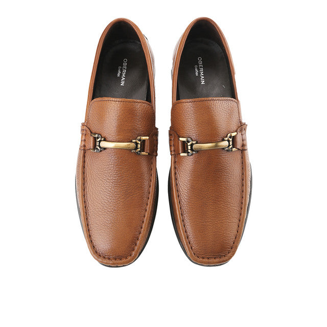 Carlos Wilder Loafer in Tumbled Leather