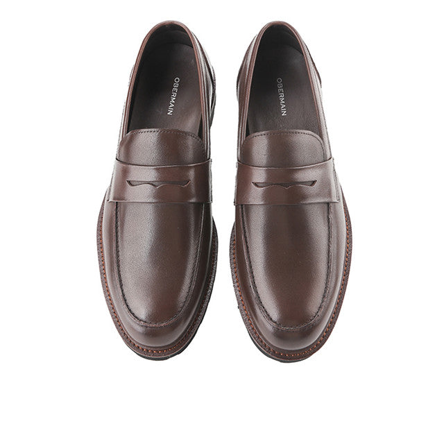 Criston Jordan Loafer in Waxed Leather