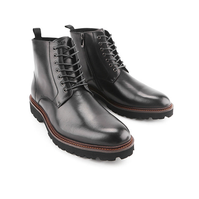 Criston Jonas Boots in Waxed Leather