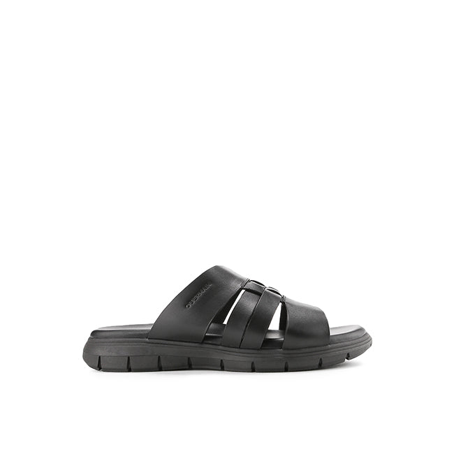 Ferdie Sandan Slide in Pull-Up Leather