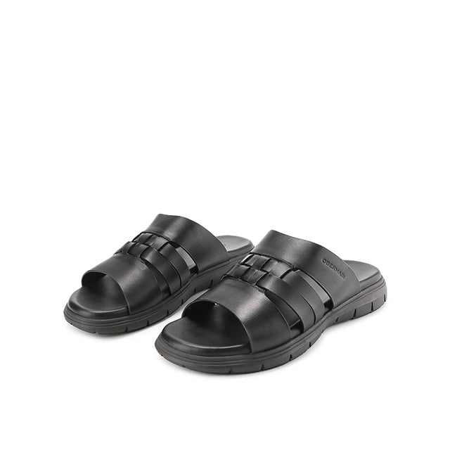 Ferdie Sandan Slide in Pull-Up Leather
