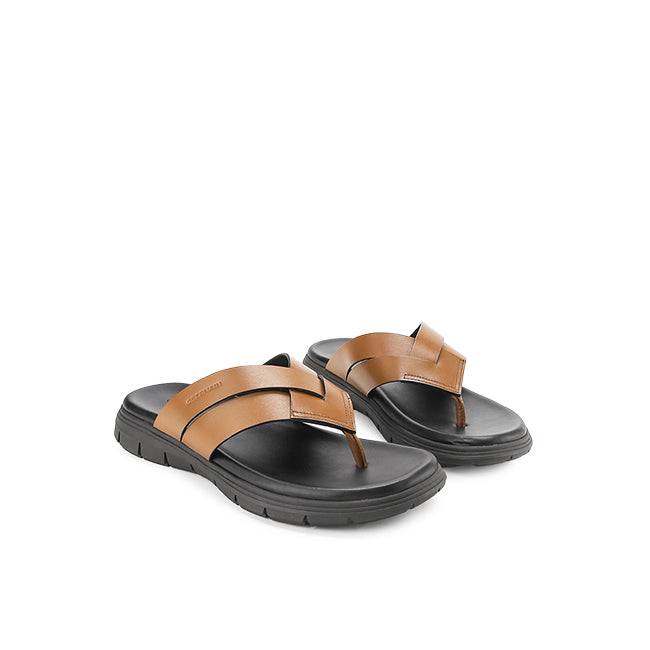 Ferdie Samual Toepost in Pull-Up Leather