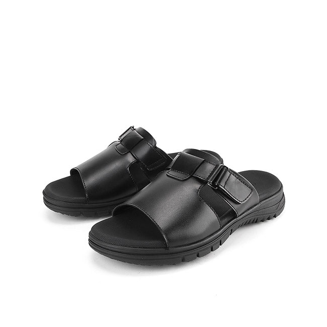 Eddy Roger Slide in Pull-Up Leather