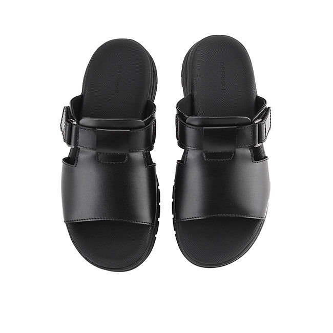 Eddy Roger Slide in Pull-Up Leather