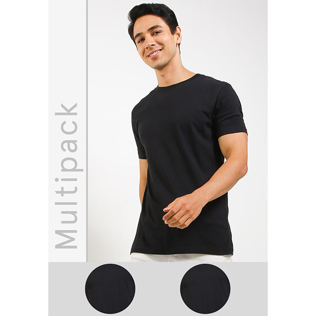 Ss Crew Bamboo In Black