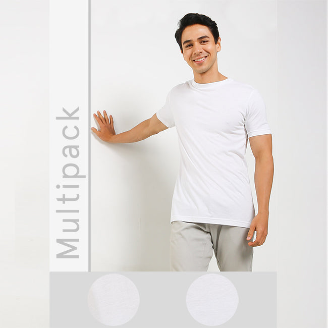 Ss Crew Bamboo In White