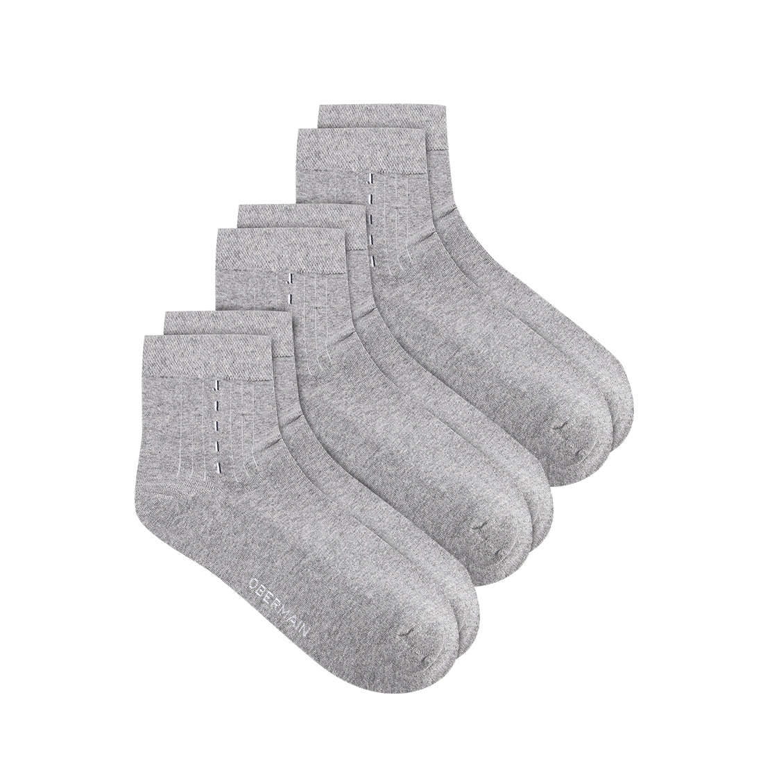 Ob Half Sock In All Light Gray