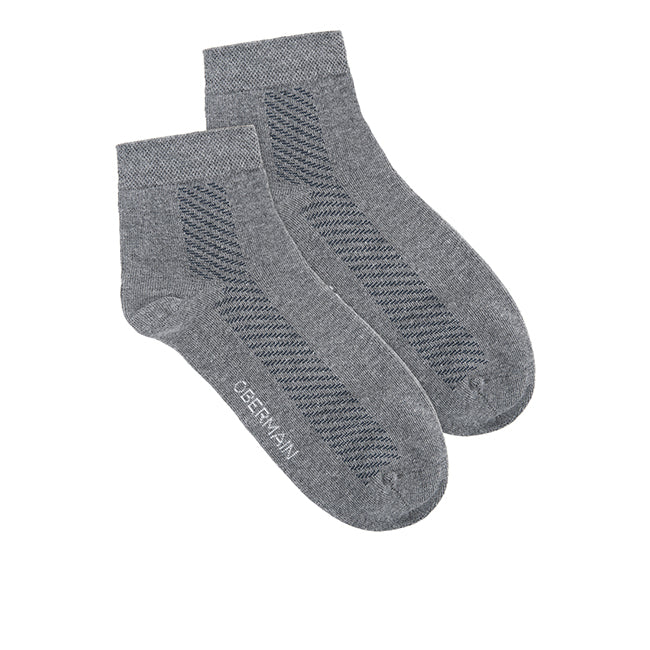 A-Ob Half Sock In Bk/Nv/Dgy