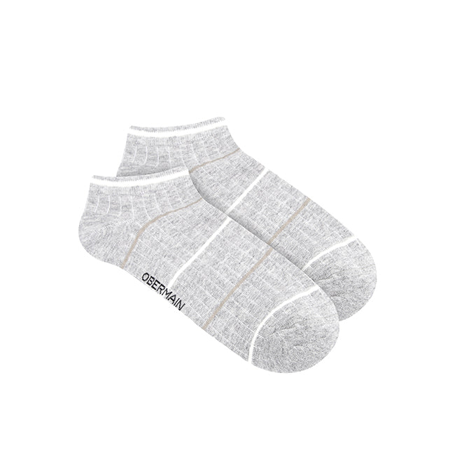 Ob Liner Sock In Black / Lt Gray / Blue