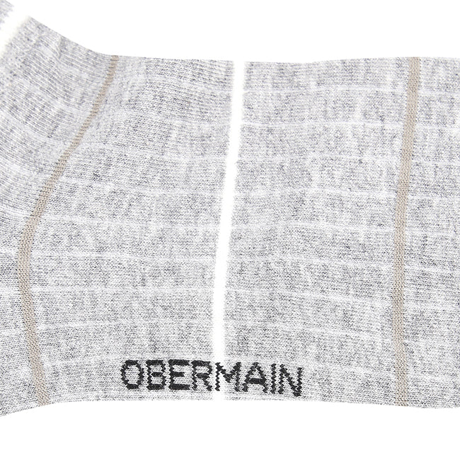 Ob Liner Sock In Black / Lt Gray / Blue