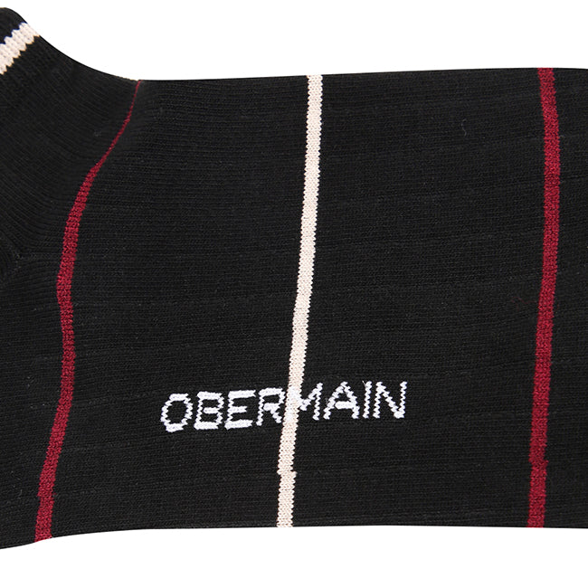 Ob Liner Sock In Black / Lt Gray / Blue