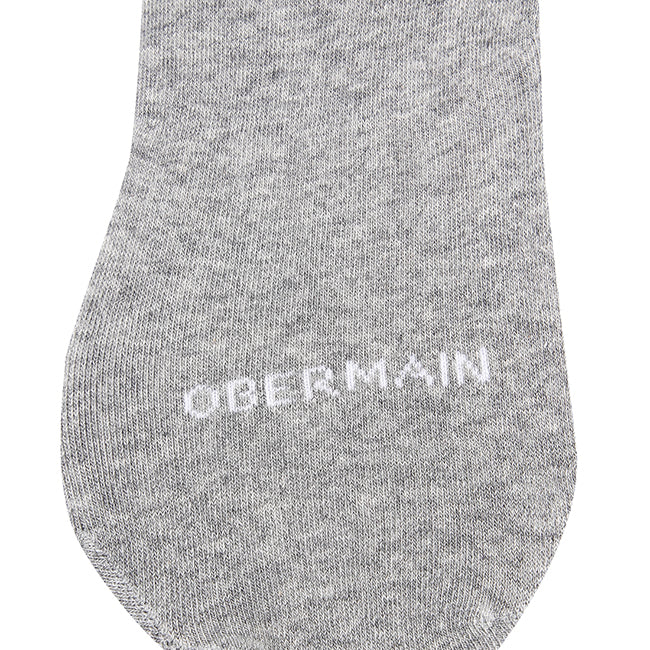 Ob Hidden Sock In Dk Gray / Lt Gray / Black