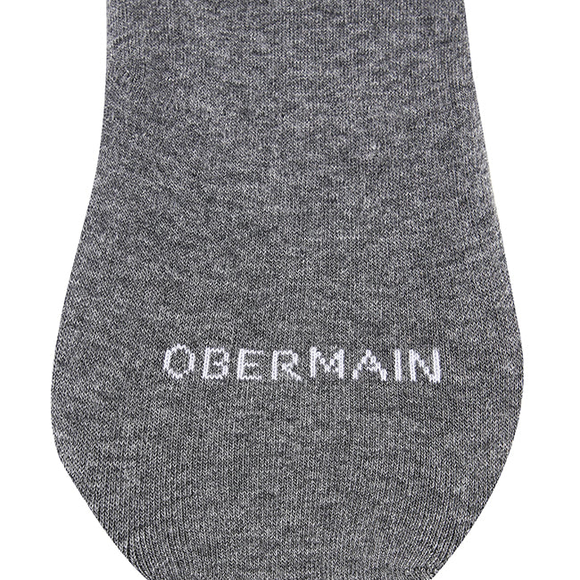 Ob Hidden Sock In Dk Gray / Lt Gray / Black