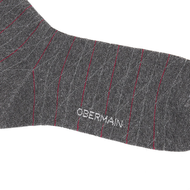 Ob Regular Sock In Dbr/Bl/Dgr