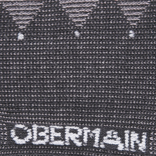 Ob Regular Sock In Dk Gray / Gray / Black