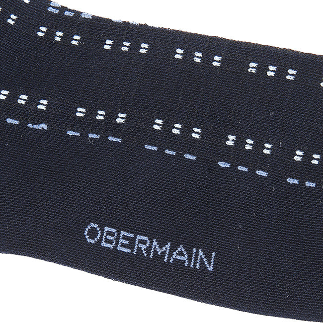 Ob Regular Sock In Blue / Black / Navy