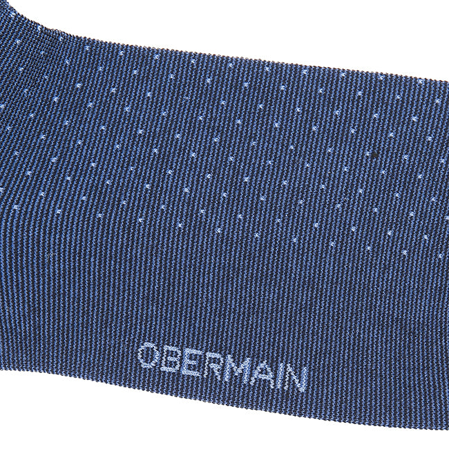 Ob Regular Sock In Blue / Black / Navy