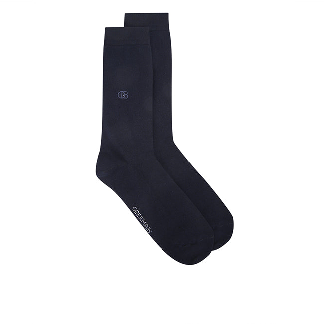 Ob Regular Sock In Br/Nv/Bk