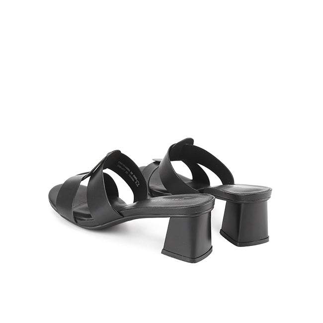 Obermain Sandal Wanita Heels Poppy Belle In Black