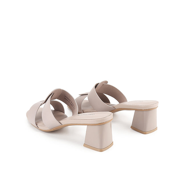 Obermain Sandal Wanita Heels Poppy Belle In Taupe