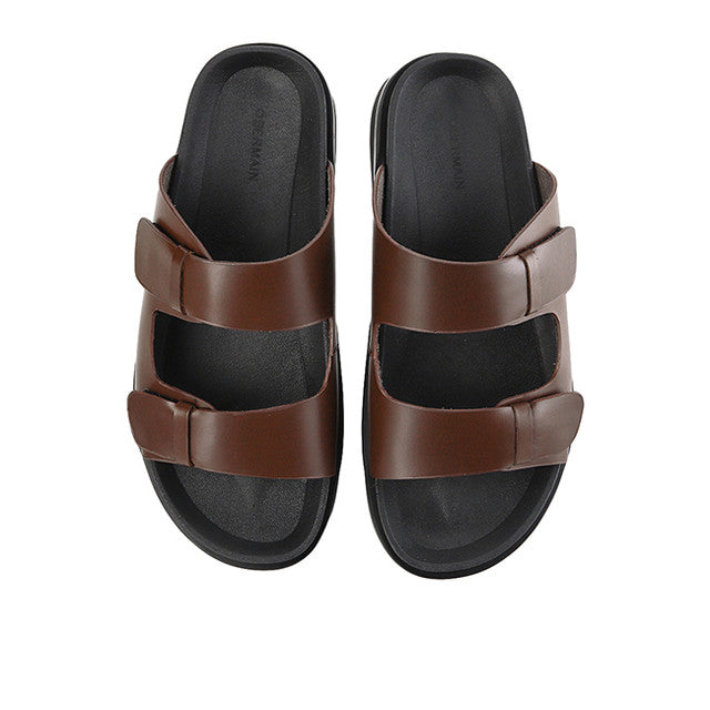 Eagan Jacky Slide in Pull-Up Leather