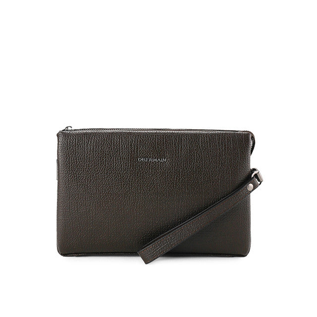 Mekhi Clutch Rfid - L In Drak Brown