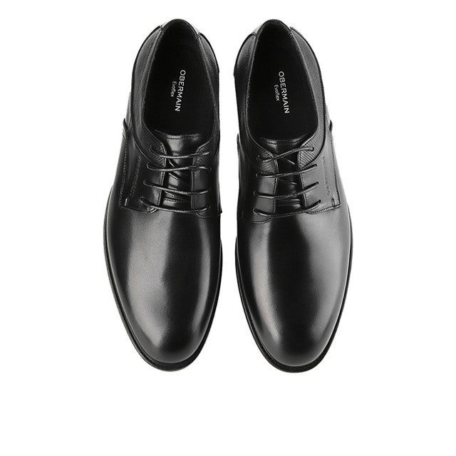 Boris Caleb Lace Up in Waxed Leather