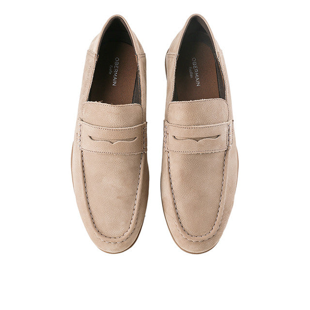 Cade Garvan Loafer in Tumbled Nubuck
