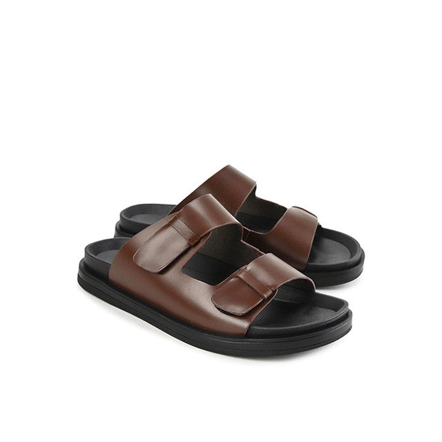 Eagan Jacky Slide in Pull-Up Leather