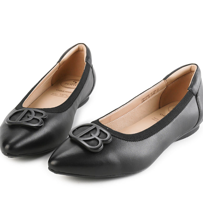 Obermain Sepatu Flats Wanita Halena Carol In Black
