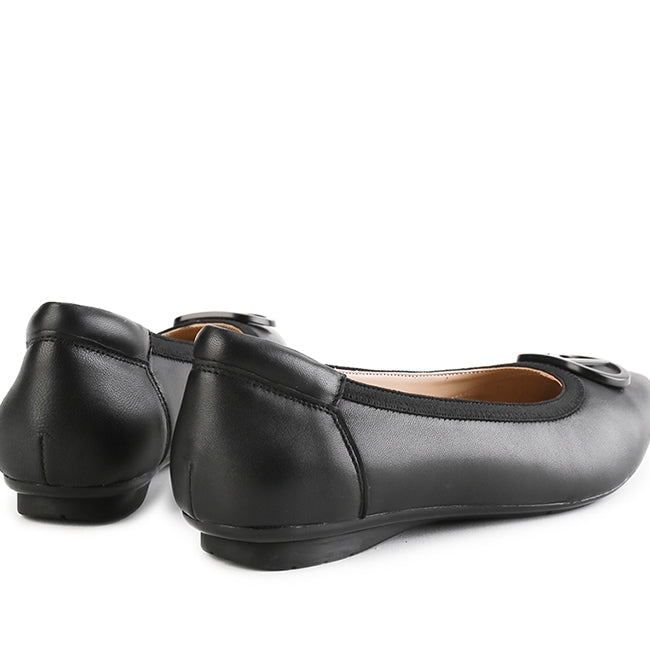 Obermain Sepatu Flats Wanita Halena Carol In Black