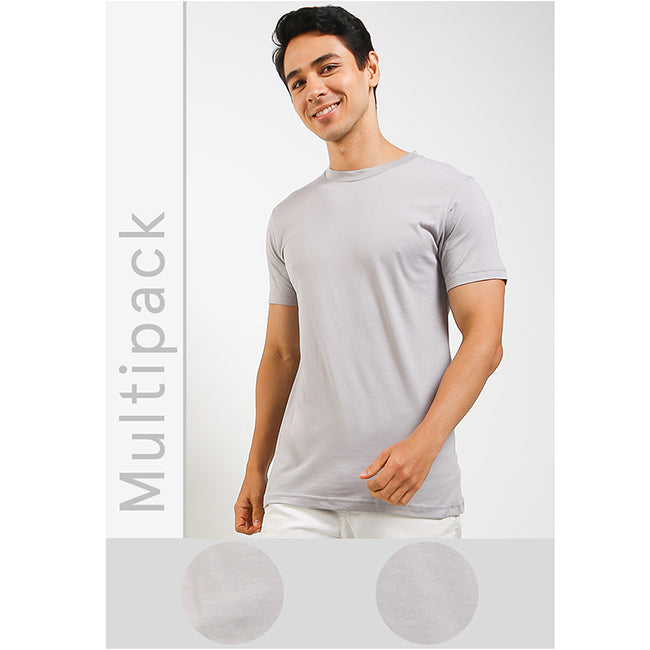 Ss Crew Bamboo In Gray