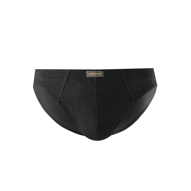 Obermain Pakaian Brief Pria Knit Brief Ob Cover In Black