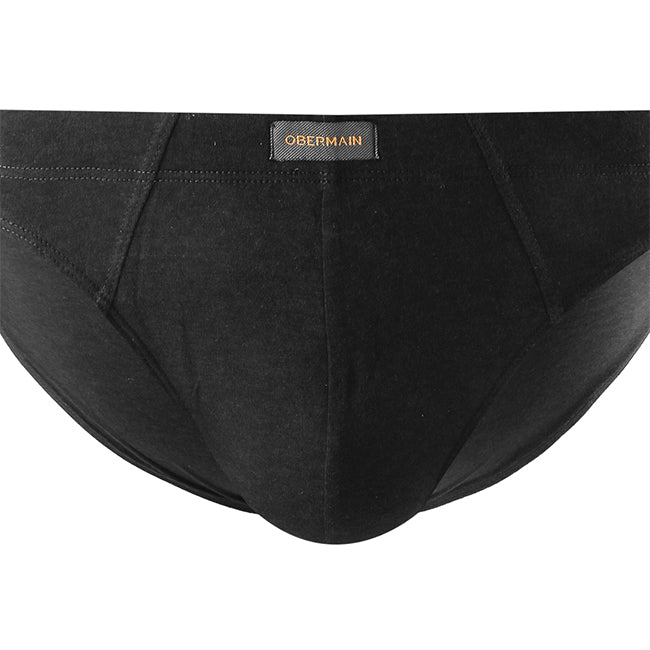 Obermain Pakaian Brief Pria Knit Brief Ob Cover In Black
