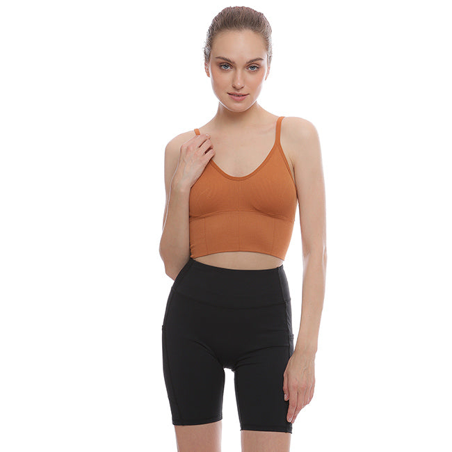 Obermain Pakaian Underwear Wanita Teeny Bra Top In Orange