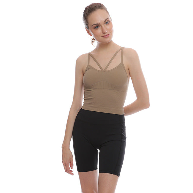 Obermain Pakaian Underwear Wanita Weeny Bra Top In Brown