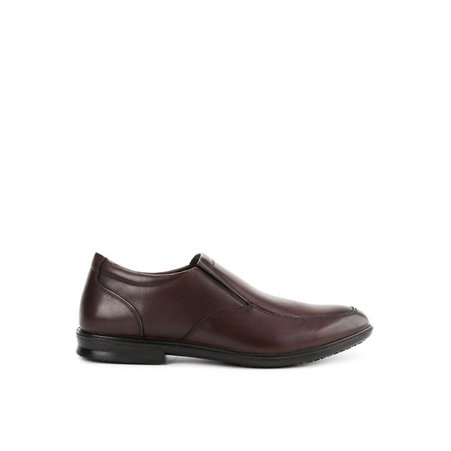 Anson Henley Slip On in Crust Leather