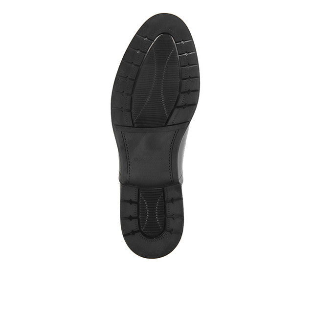 Boris Calvin Slip On in Waxed Leather