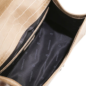 Luna Top Handle Bag (M) In Camel