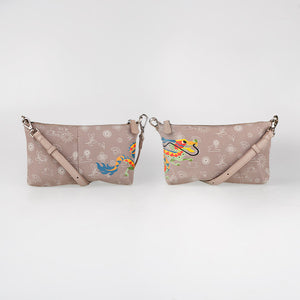 Obermain Accessories Wanita Pouch Dragon Madison Pouch In Beige
