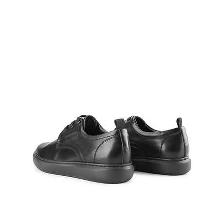 Suton Jones Lace Up in Waxed Cow Leather
