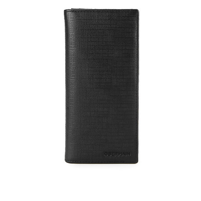 Caleb Long Wallet In Black