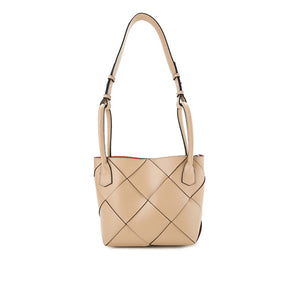 Charlotte Bucket Bag In Tan