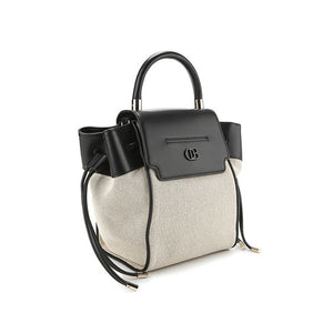 Camila Top Handle Bag In Black