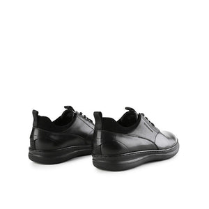 Obermain Sepatu Pria Slip On Santia Elango In Black 43