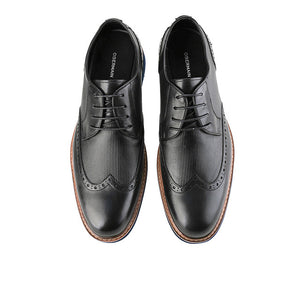 Beldon Dinis Lace Up in Waxed Cow Leather
