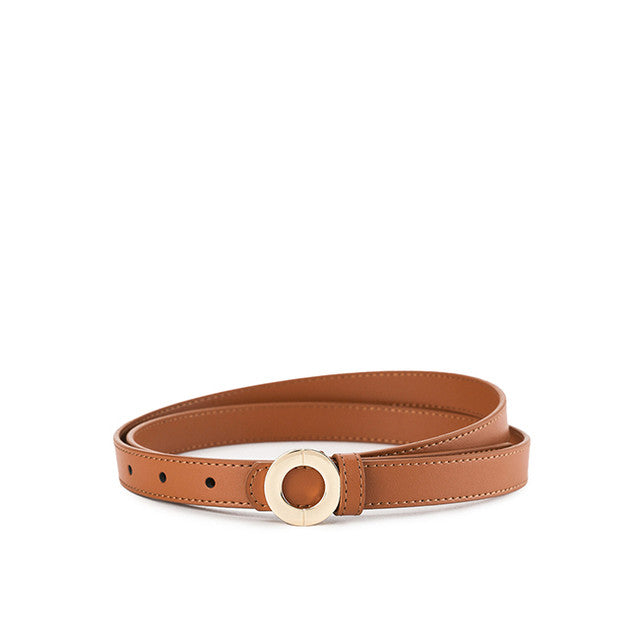 Obermain Accessories Wanita Pin Clip Autumn Ladies Leather Pin In Orange 38