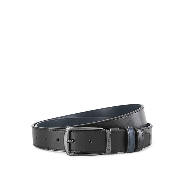 Bevie Pin Clip Reversible In Black / Navy