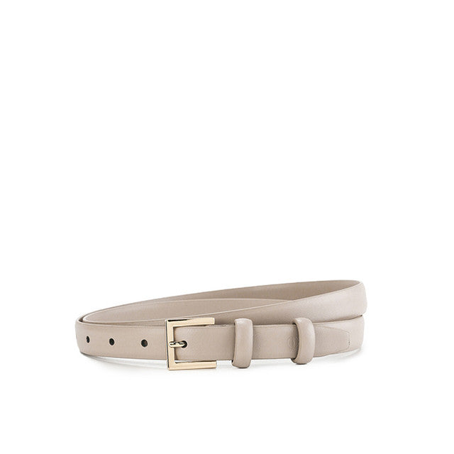 Obermain Accessories Wanita Pin Clip Adeline Ladies Leather Pin In Taupe 40