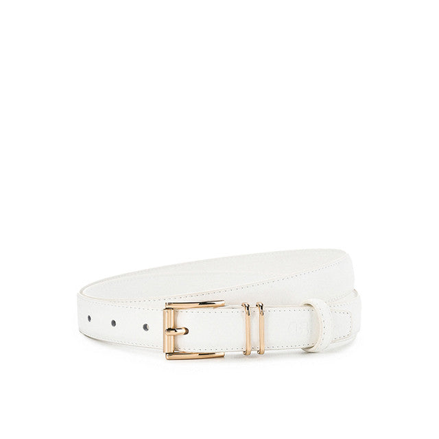 Obermain Accessories Wanita Pin Clip Amanda Ladies Leather Pin In White 38